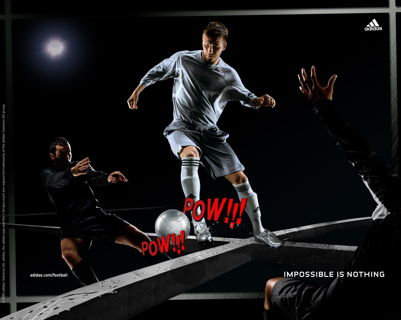 Football Stars 1280*1024 No - Impossible Is Nothing Adidas Football - HD Wallpaper 