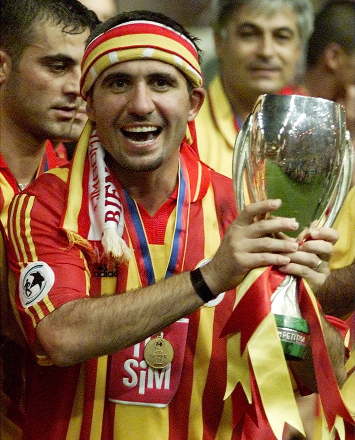 Sports Galatasaray Sk Gheorghe Hagi Soccer Stars Super - Hagi Uefa Super Cup - HD Wallpaper 