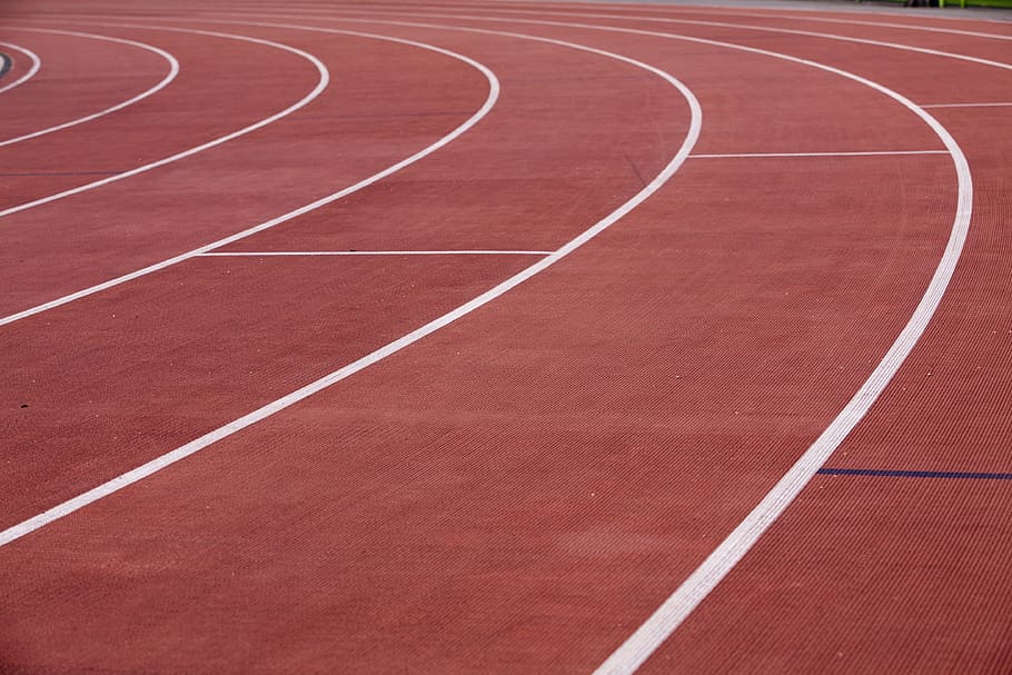 Athletes Running Field, Athletics, Track, Exercise, - Exercise Track - HD Wallpaper 