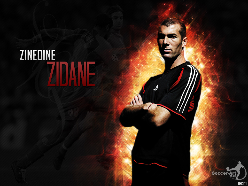 Zinedine Zidane - HD Wallpaper 