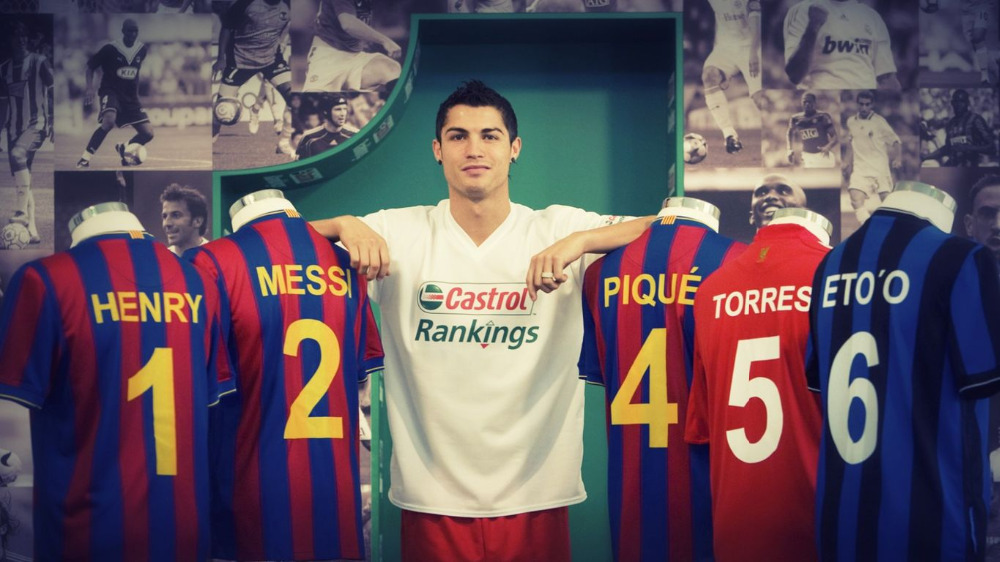 Thierry Henry Vs Cristiano Ronaldo - HD Wallpaper 