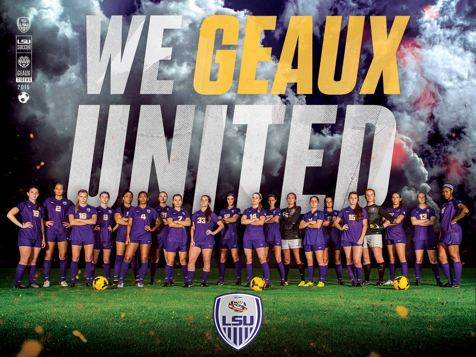 Lsu Wallpaper Soccer - HD Wallpaper 