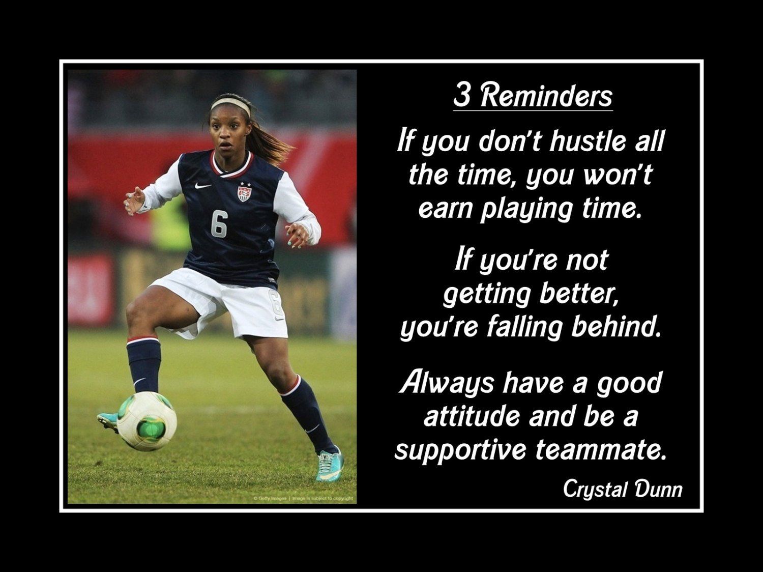 Motivational Quotes Girls Soccer - HD Wallpaper 