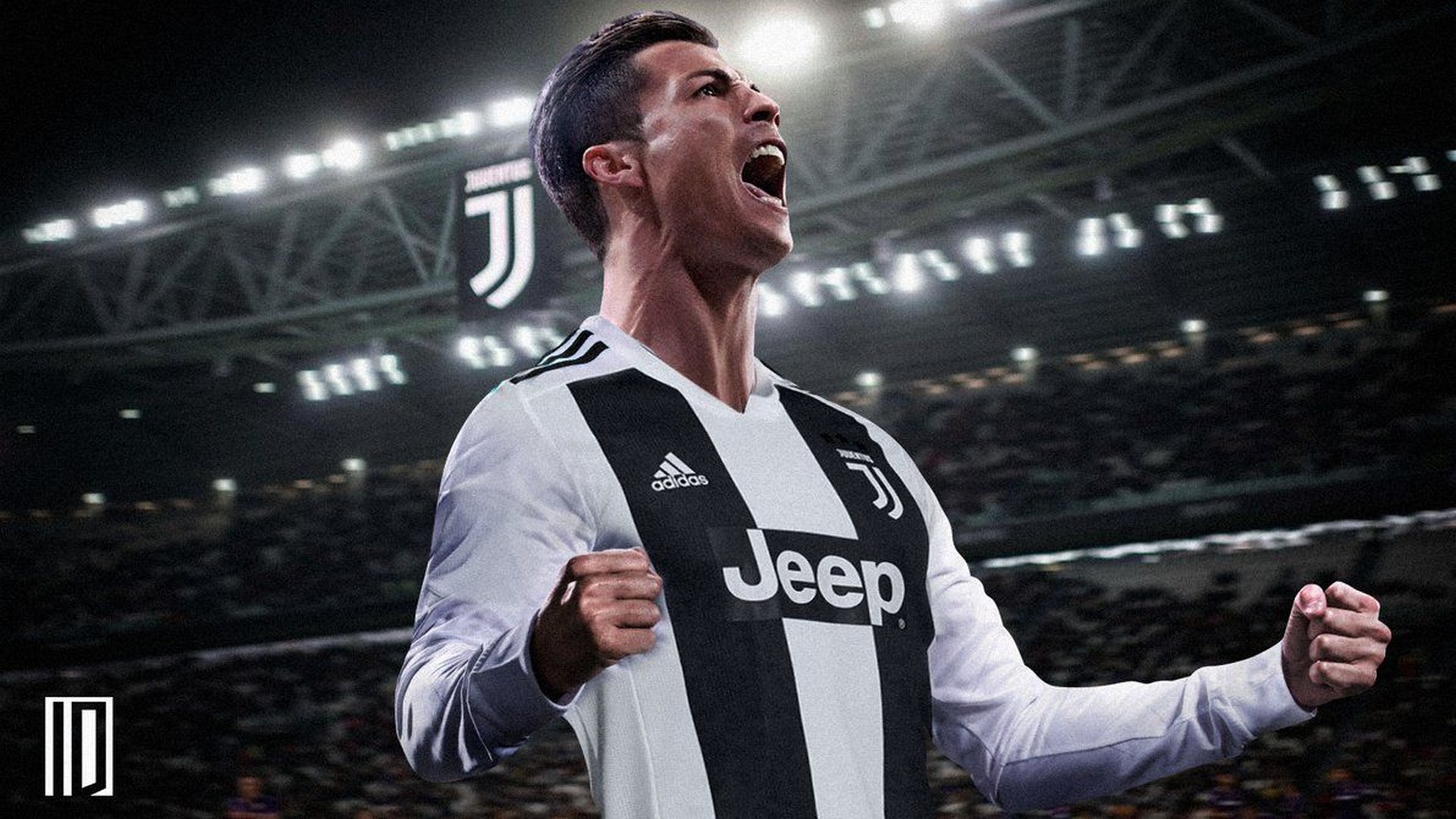 Cristiano Ronaldo Juventus Background Wallpaper Hd - Ronaldo Hd Wallpaper Juventus - HD Wallpaper 