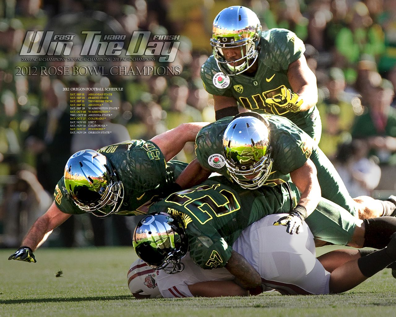 Oregon Ducks Rose Bowl - HD Wallpaper 