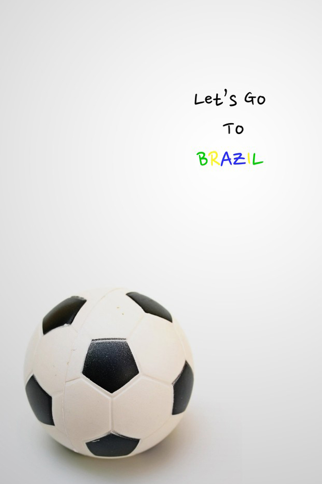 Let S Go To Brazil - Ballon De Soccer - HD Wallpaper 