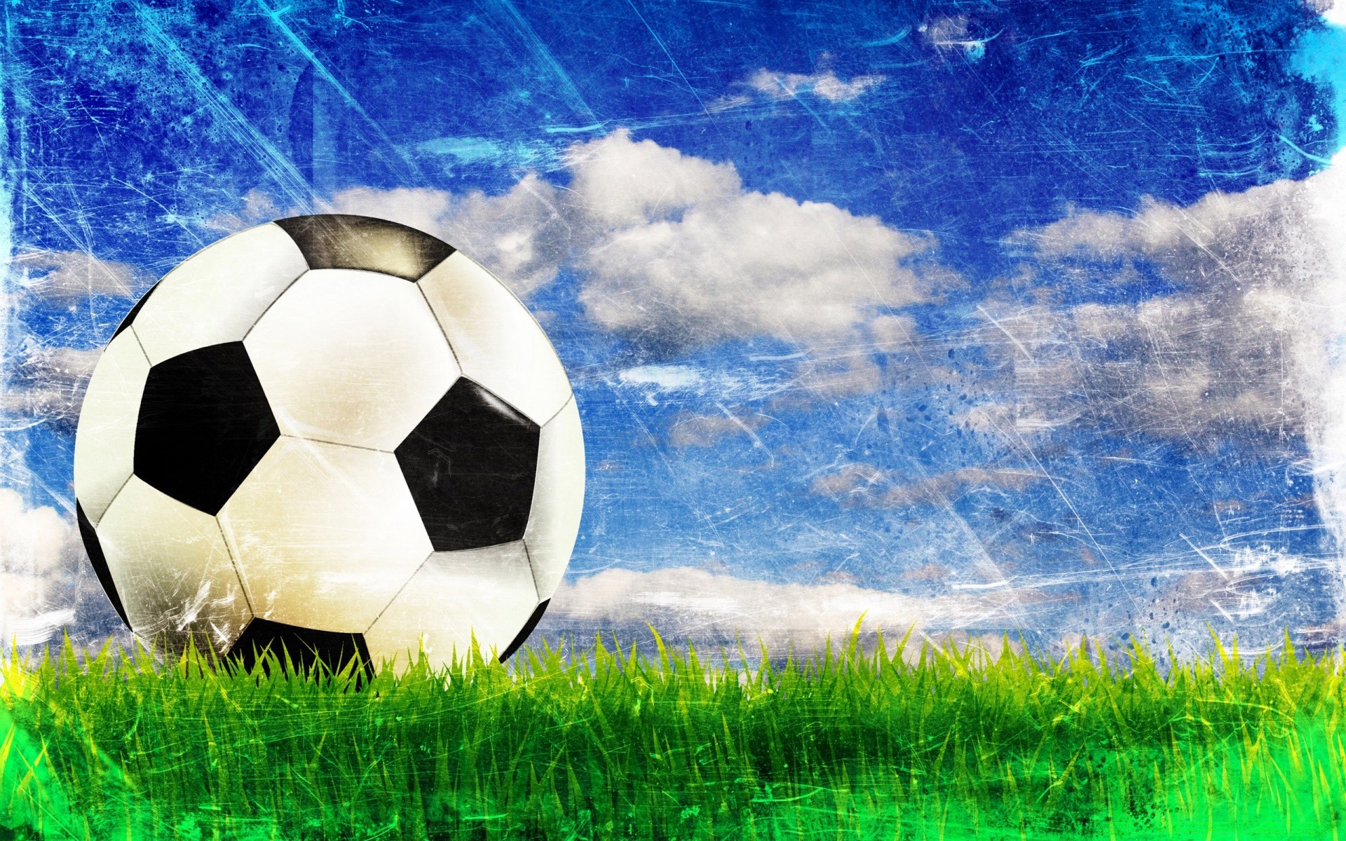 Football Soccer Sport Leather Goal Ball Play Game Championship - High Resolution Soccer Backgrounds - HD Wallpaper 