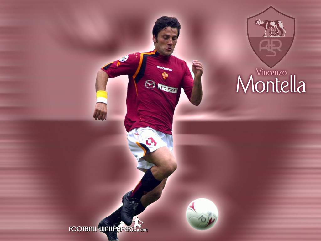 Vincenzo Montell Wallpaper - Montella As Roma - 1024x768 ...
