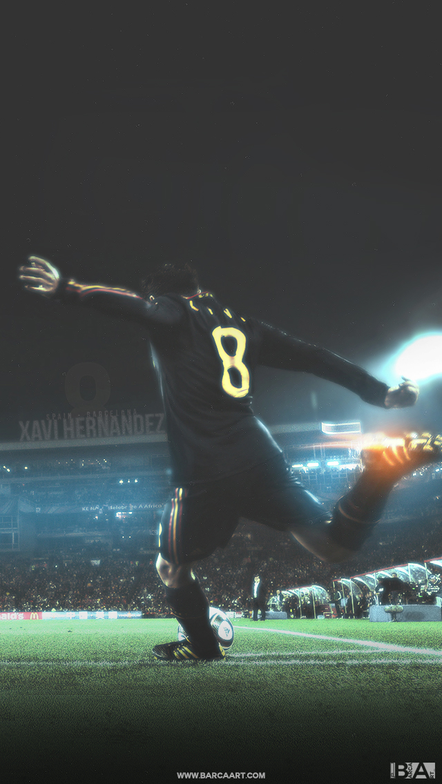 Xavi Hernandez Wallpaper Iphone - HD Wallpaper 