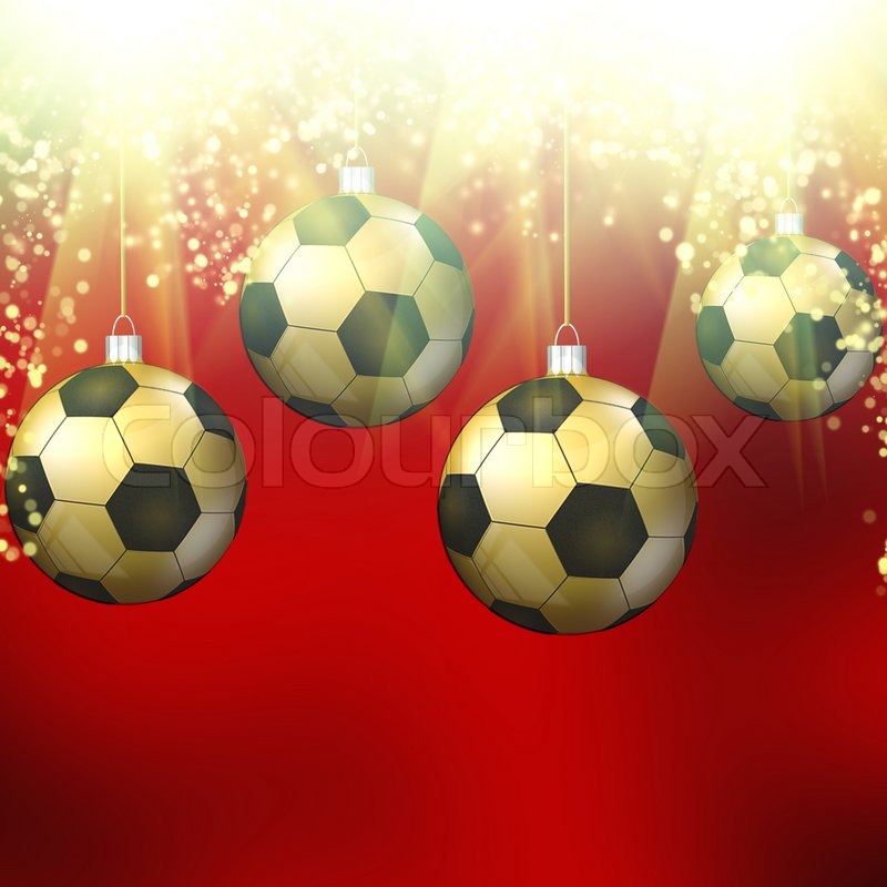 Christmas Football Background - HD Wallpaper 