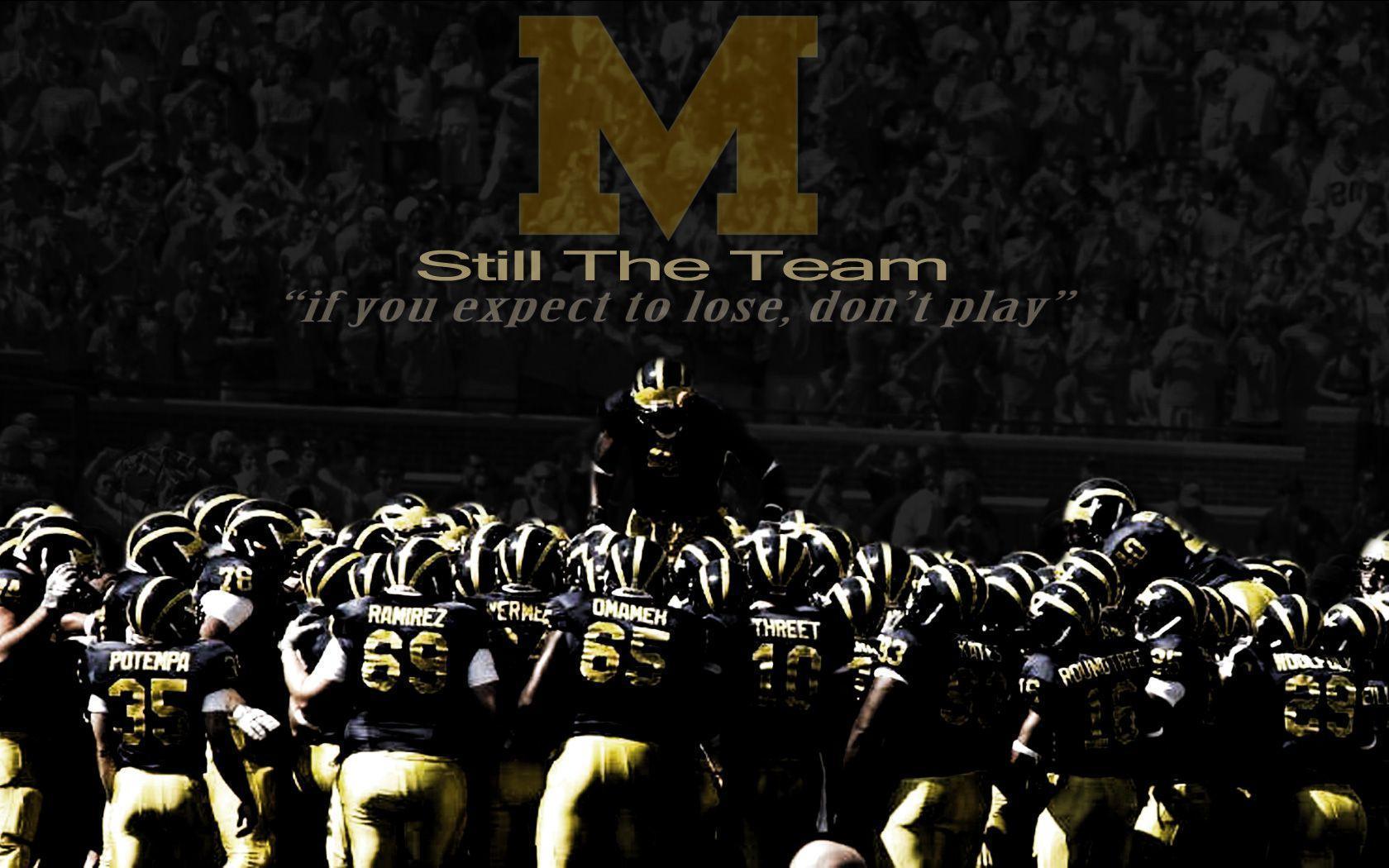 Michigan Wolverines Football Wallpaper Hd - HD Wallpaper 
