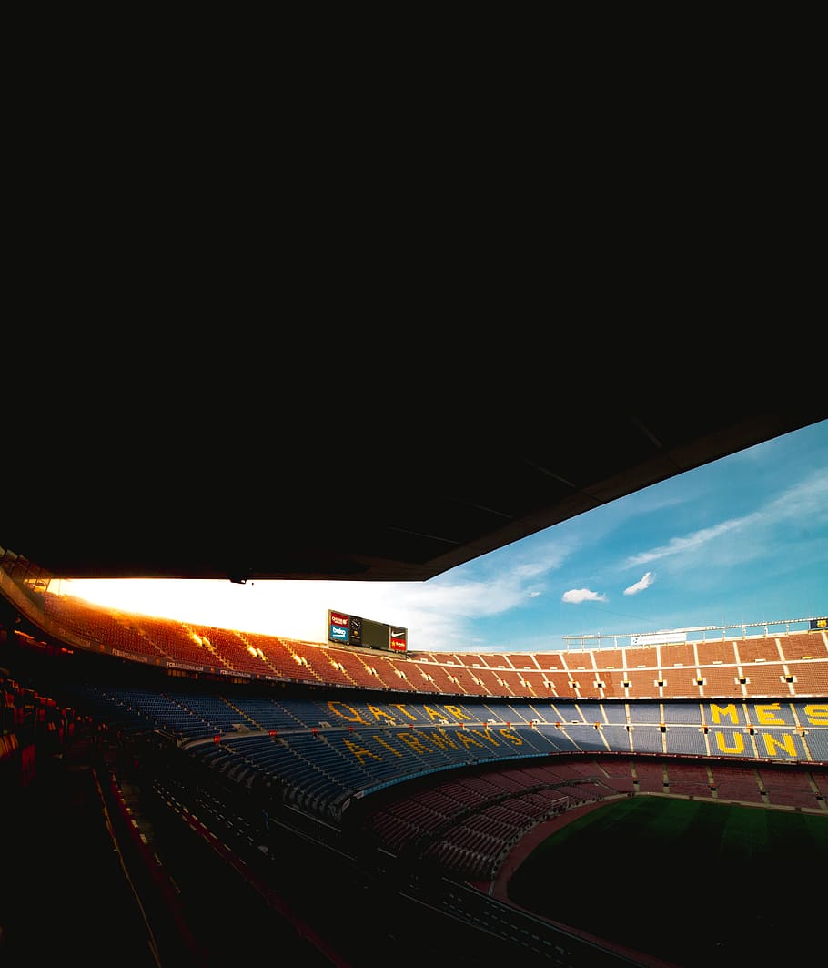 Stadium, Building, Arena, Landscape, Futbol, Barcelona, - Soccer-specific Stadium - HD Wallpaper 