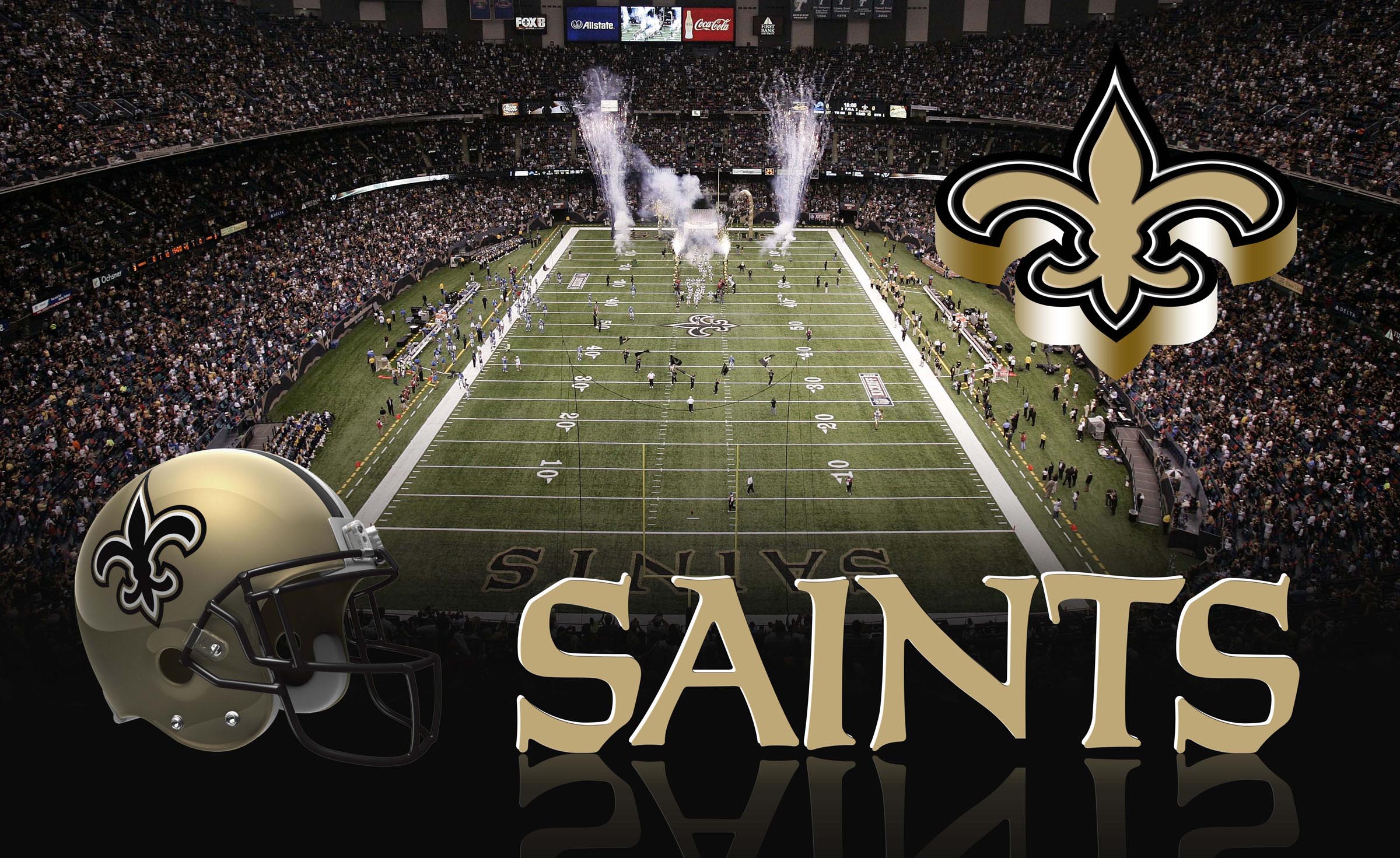 New Orleans Saints - HD Wallpaper 