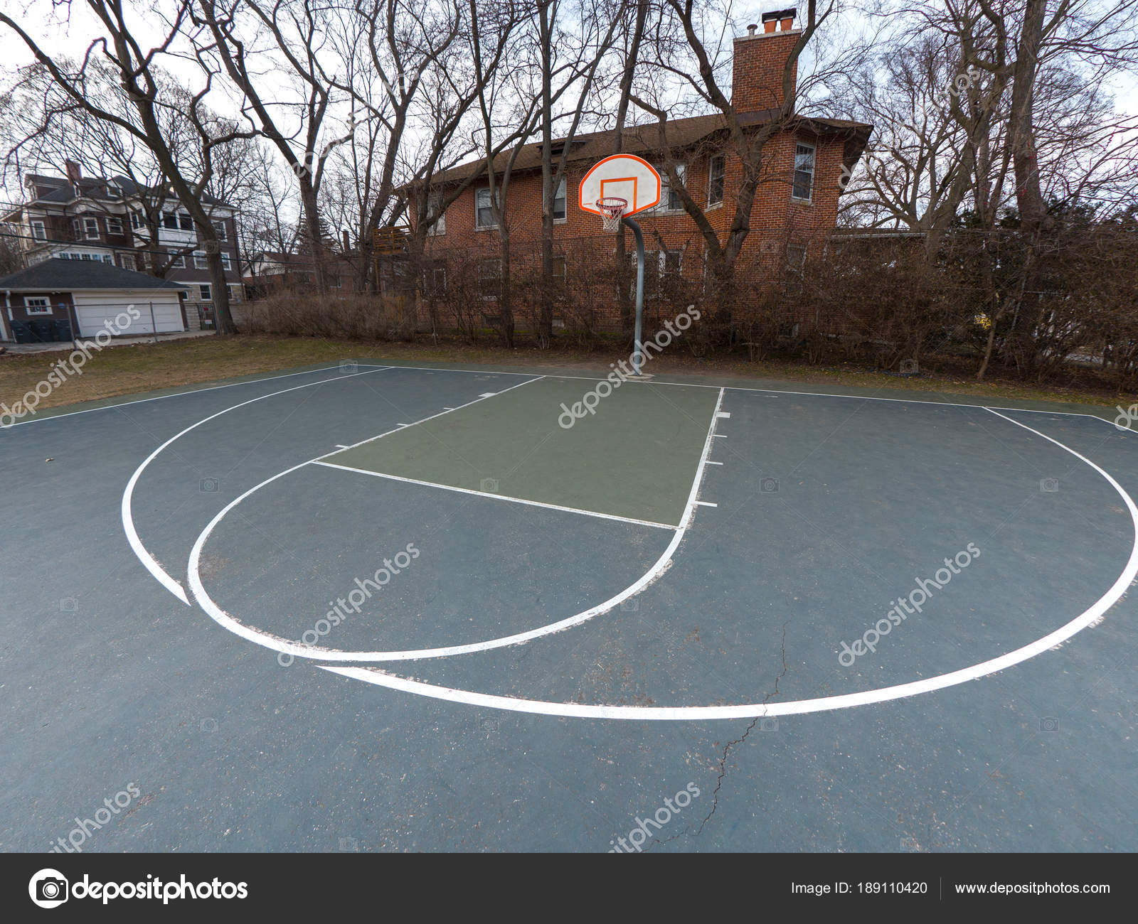 Basketball Court - HD Wallpaper 
