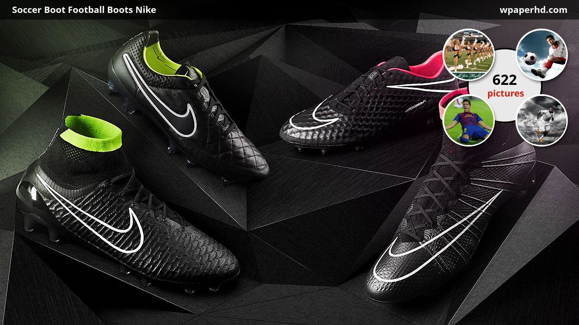 Hd Quality Nike Soccer Wallpapers - Nike Magista Black Yellow - HD Wallpaper 