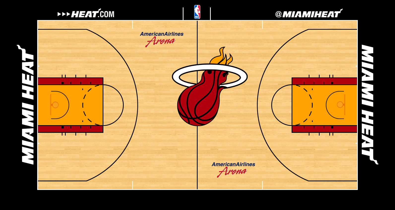 Miami Heat Vice Court - HD Wallpaper 