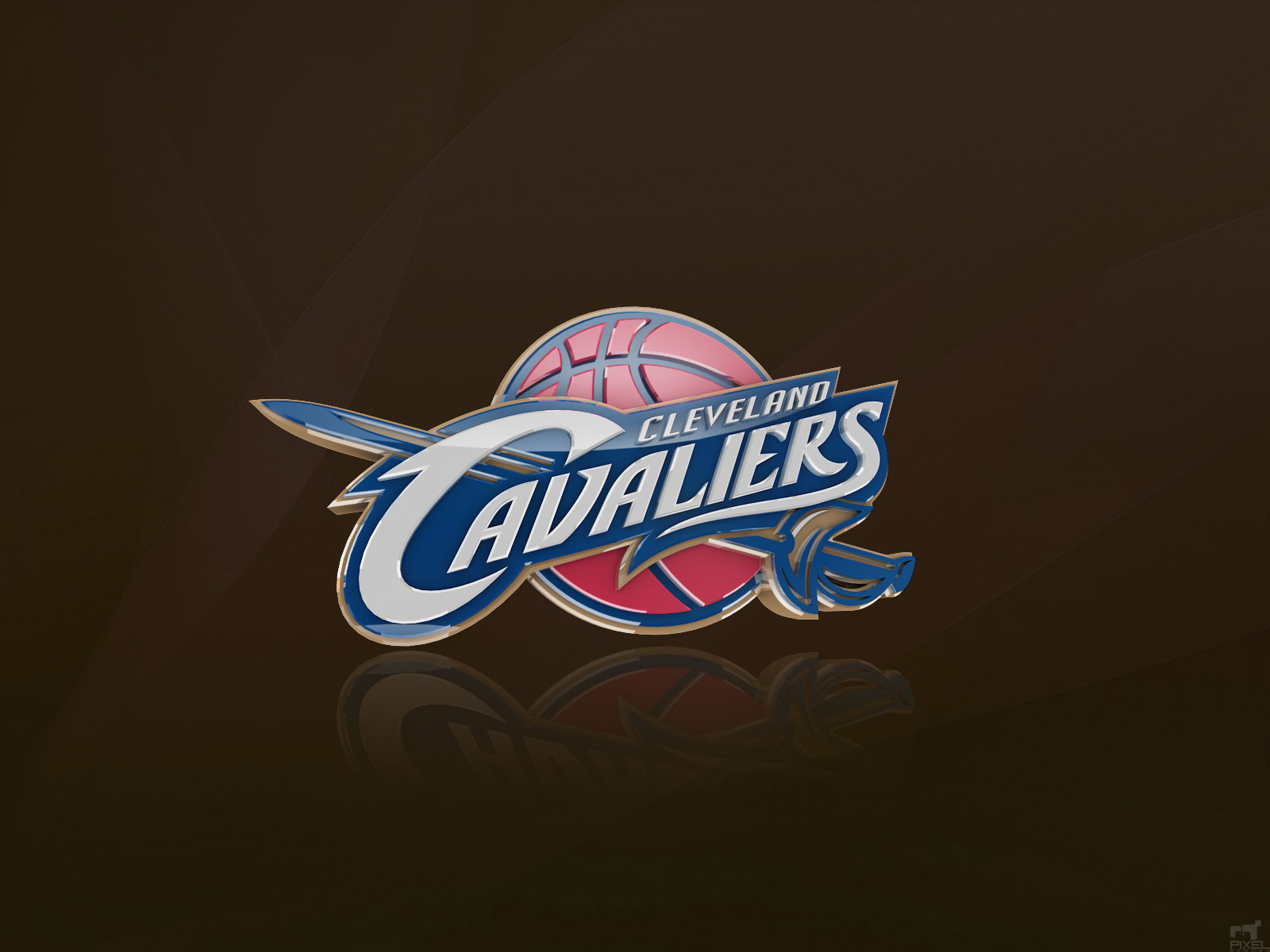 Cleveland Cavaliers 3d Logo Wallpaper - Cleveland Cavaliers - HD Wallpaper 
