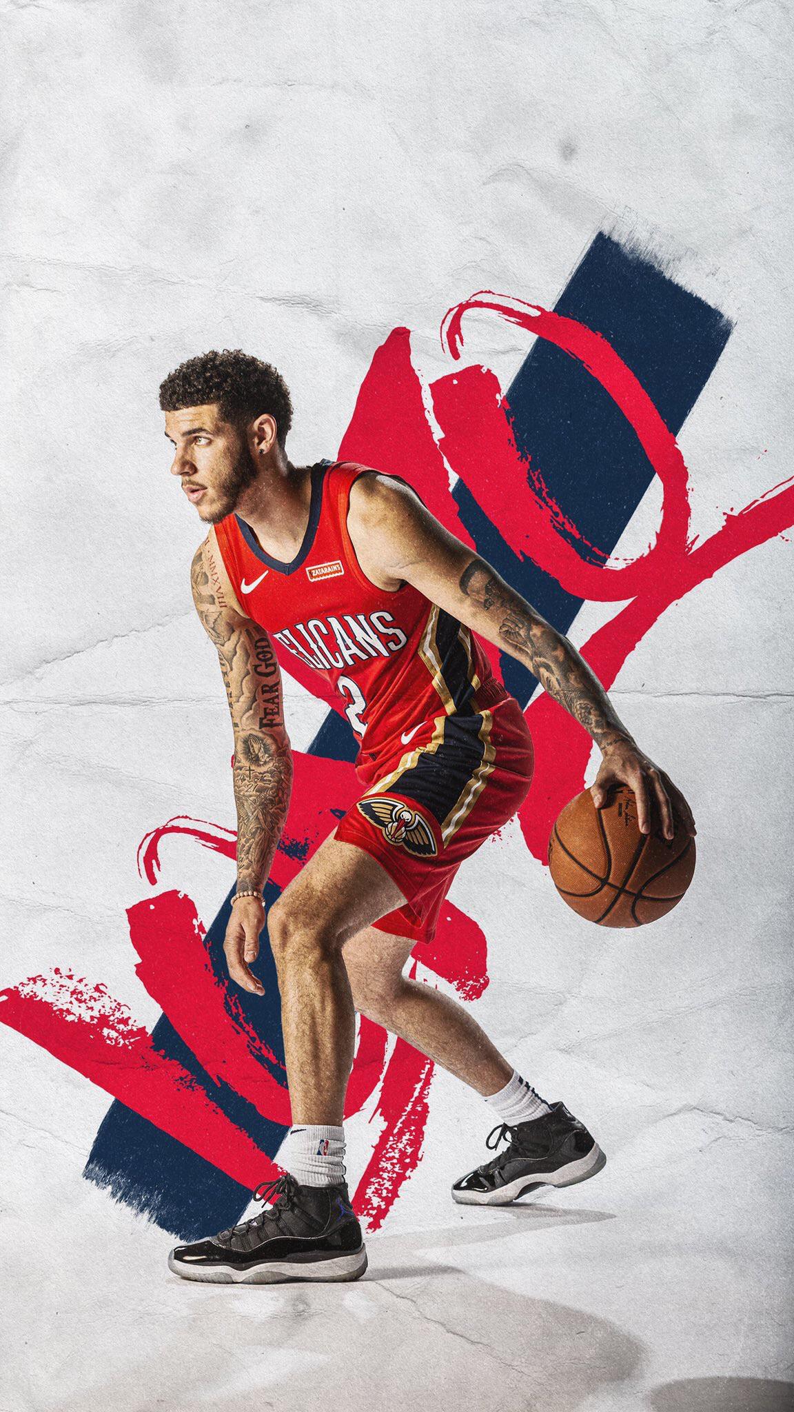 Lonzo Wallpaper Pelicans - HD Wallpaper 