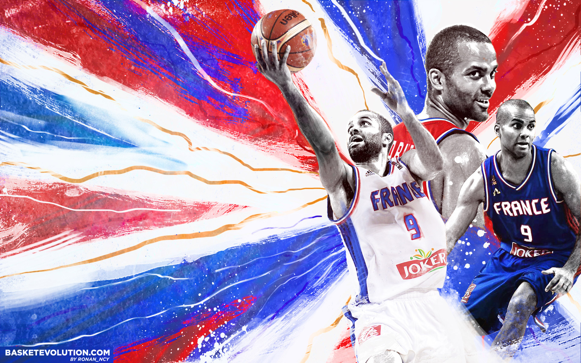 Basket France Tony Parker - HD Wallpaper 
