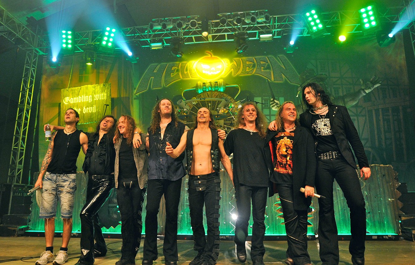 Photo Wallpaper Metal, Music, The, Helloween, Band, - Zimni Stadion Ludka Cajky Koncert - HD Wallpaper 