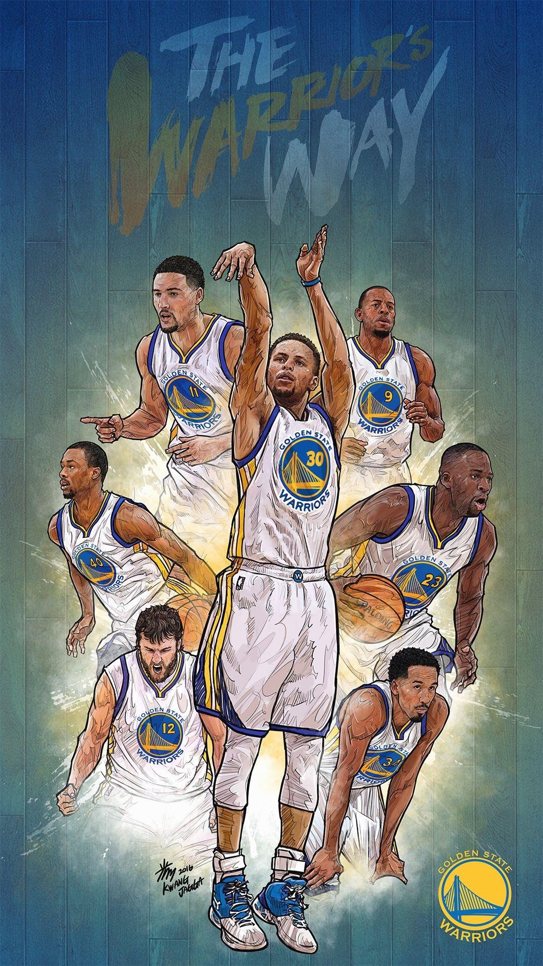 Basketball Phone Wallpapers - Team Wallpaper Golden State Warriors - HD Wallpaper 