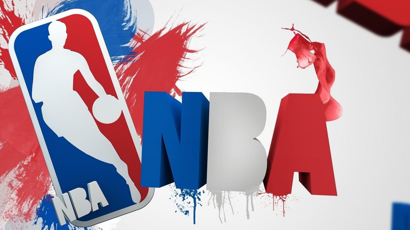 Nba Logo Wallpaper 4k - HD Wallpaper 