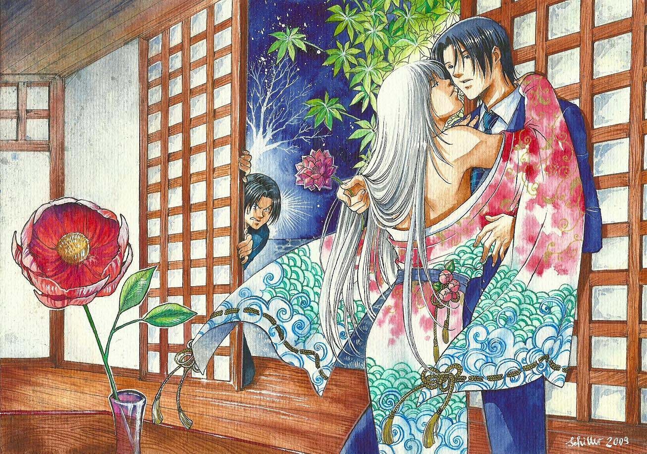 Widescreen - Fruits Basket Ayame X Shigure - HD Wallpaper 