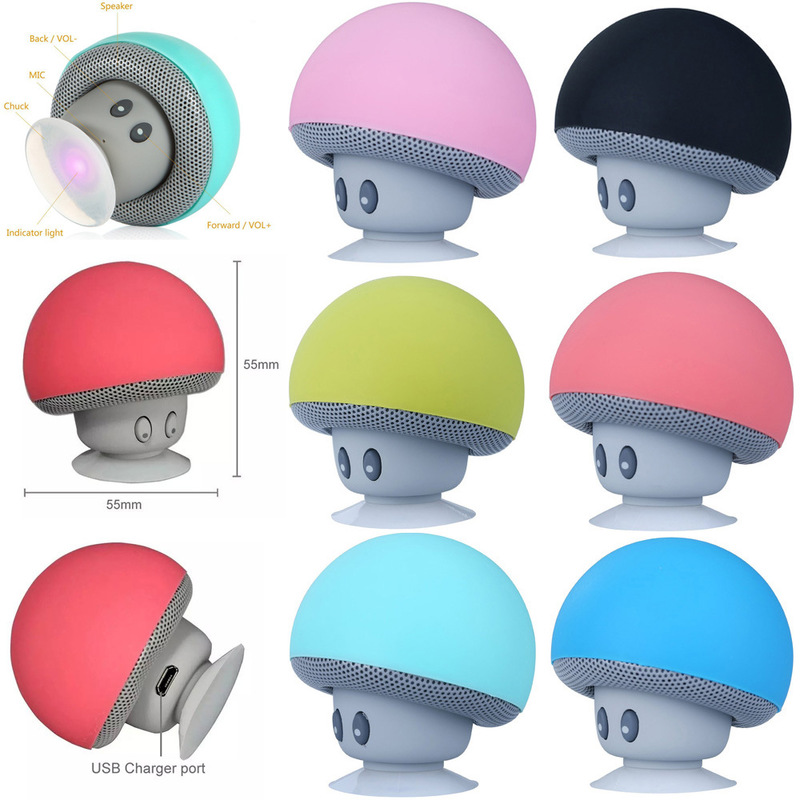 Cartoon Mushroom Head Bluetooth Stereo - 蘑菇 頭 音箱 - HD Wallpaper 