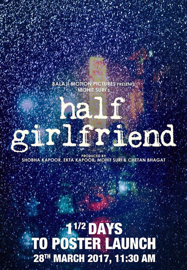 Half Girlfriend First Look - Half Girlfriend Movie Poster - 750x1084  Wallpaper 