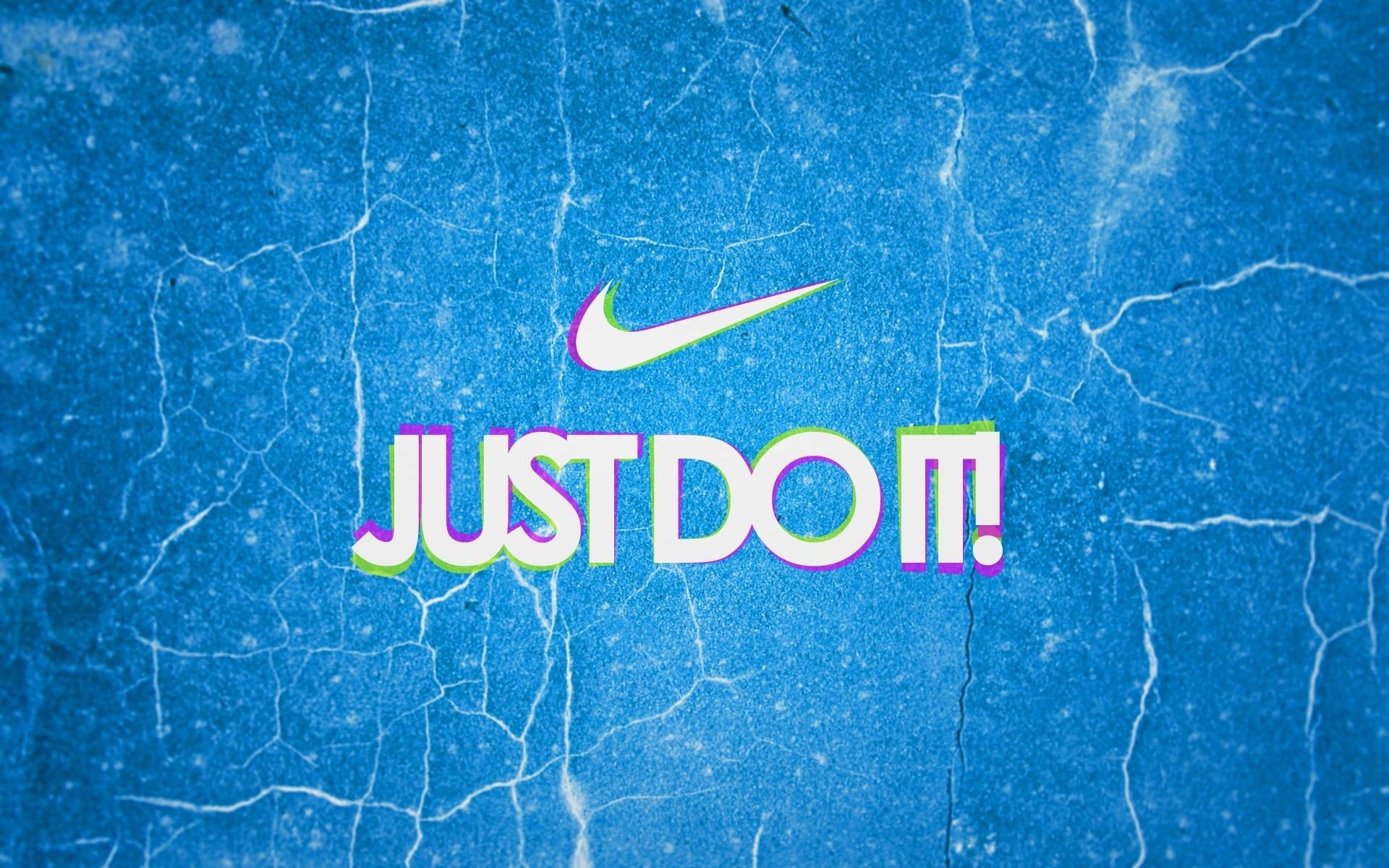 1920x1200, 10 New Nike Just Do It Backgrounds Full - Just Do It Nike Blue - HD Wallpaper 