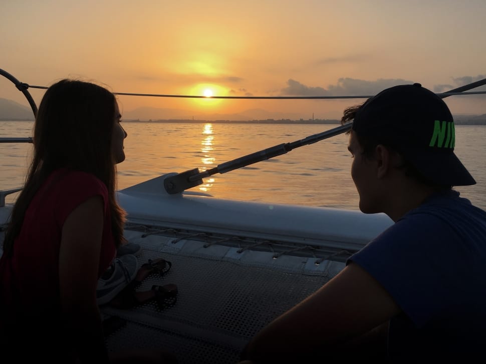 Men S Nike Baseball Cap Preview - Puesta De Sol En Alta Mar - HD Wallpaper 