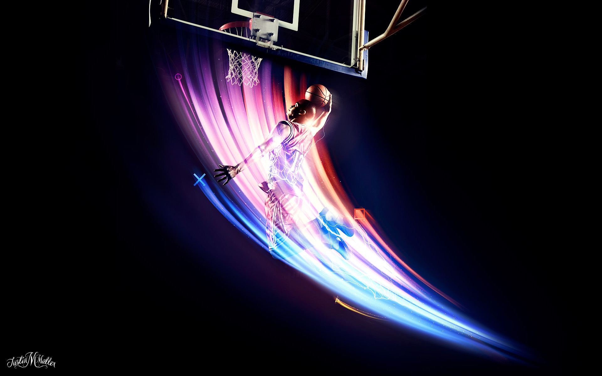 Nba Basketball25081889 - Nba Basketball - Outdoor, - Cool Wallpaper Basketball - HD Wallpaper 