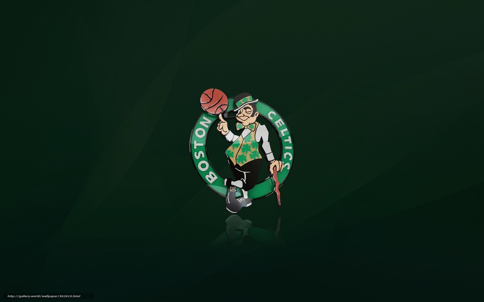 Download Wallpaper Boston, Basketball, Green, Logo - Boston Celtics Background - HD Wallpaper 