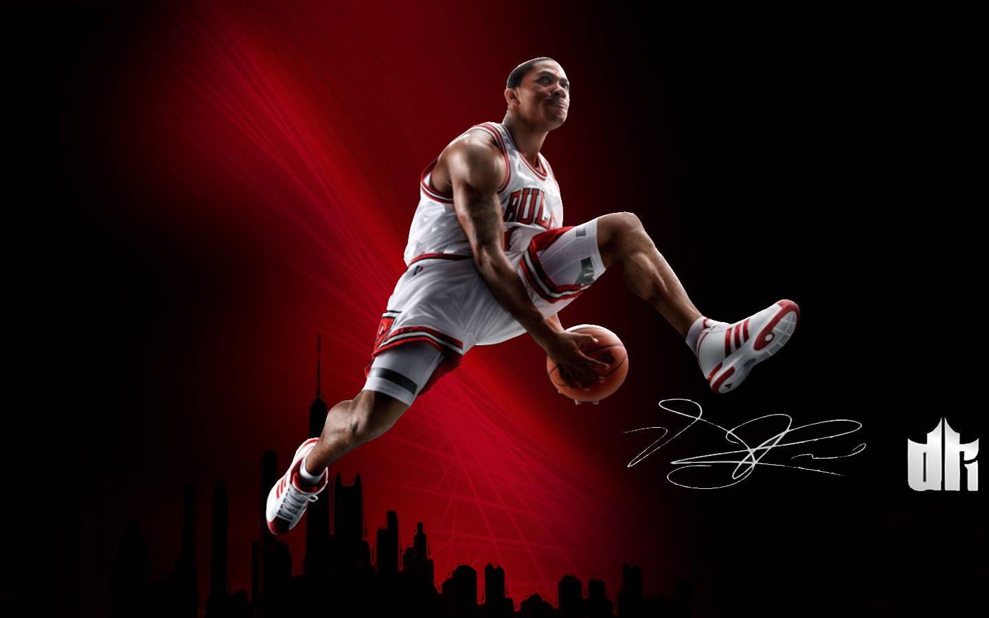 Derrick Rose Wallpaper Photos Streetball - Nba Wallpaper Derrick Rose - HD Wallpaper 