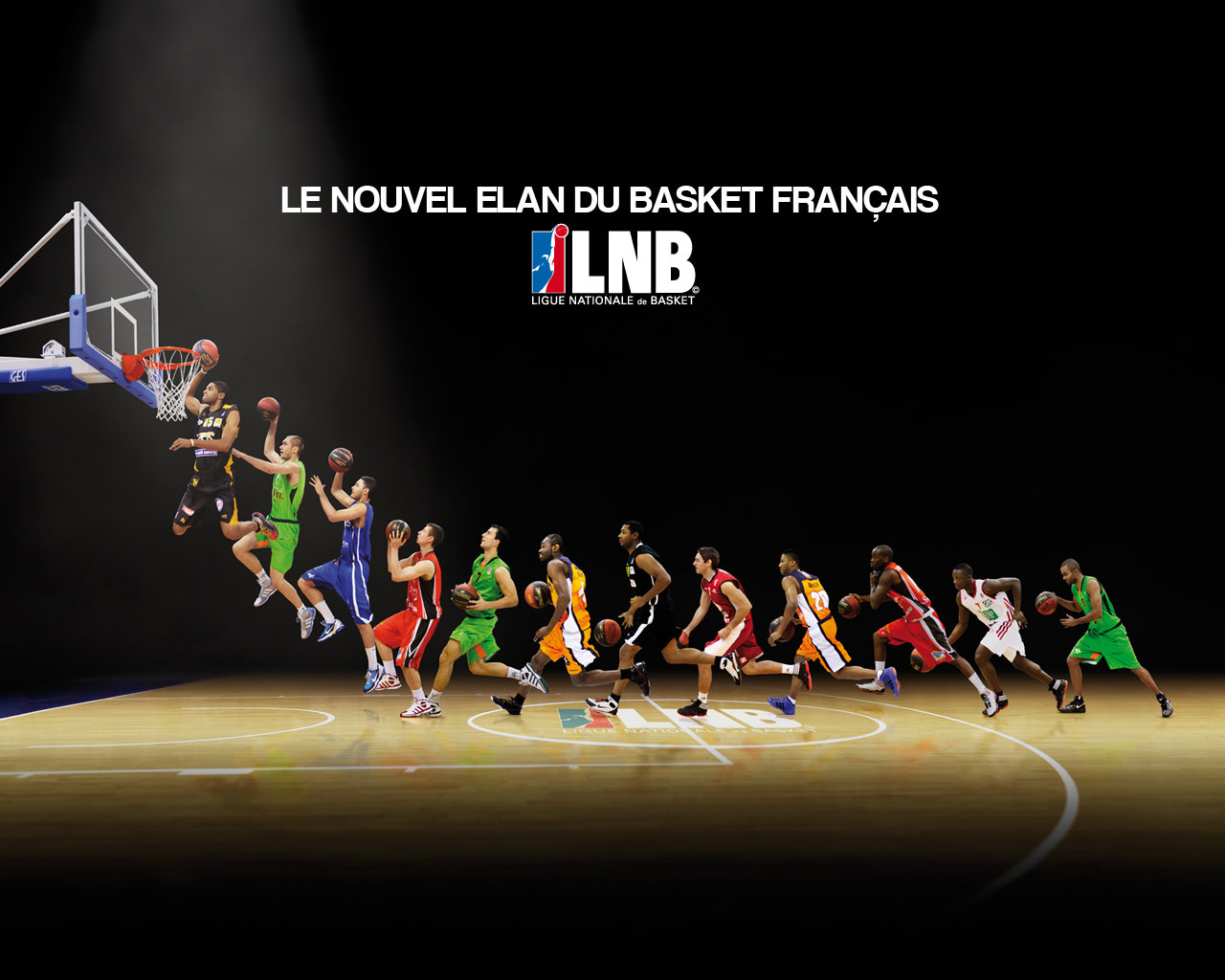 Download Hd Basketball Pc Wallpaper Id - Fond Ecran Lnb Basket - HD Wallpaper 