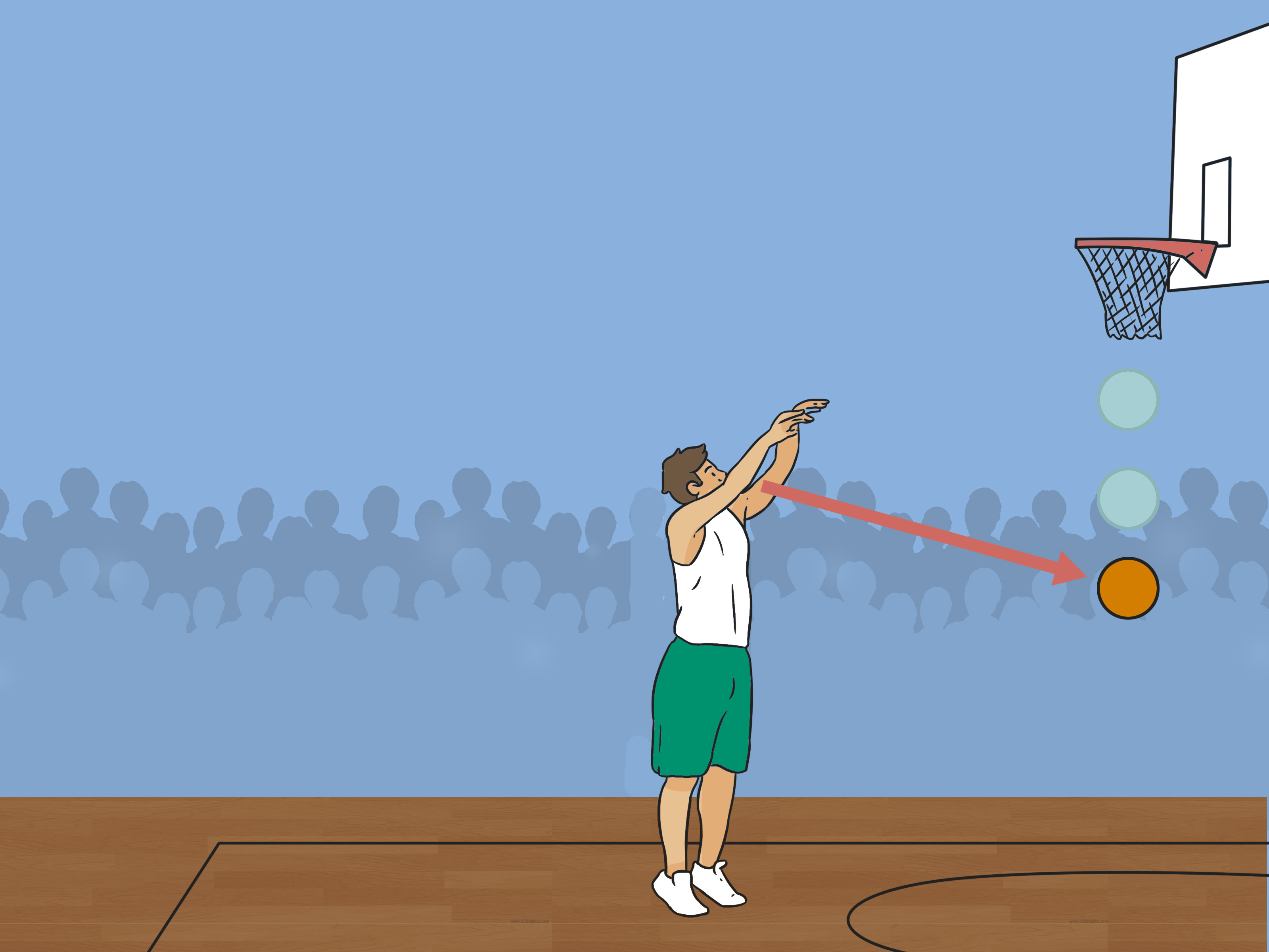 Image Titled Do A Hook Shot In Basketball Step - Hook Shot In Basketball - HD Wallpaper 