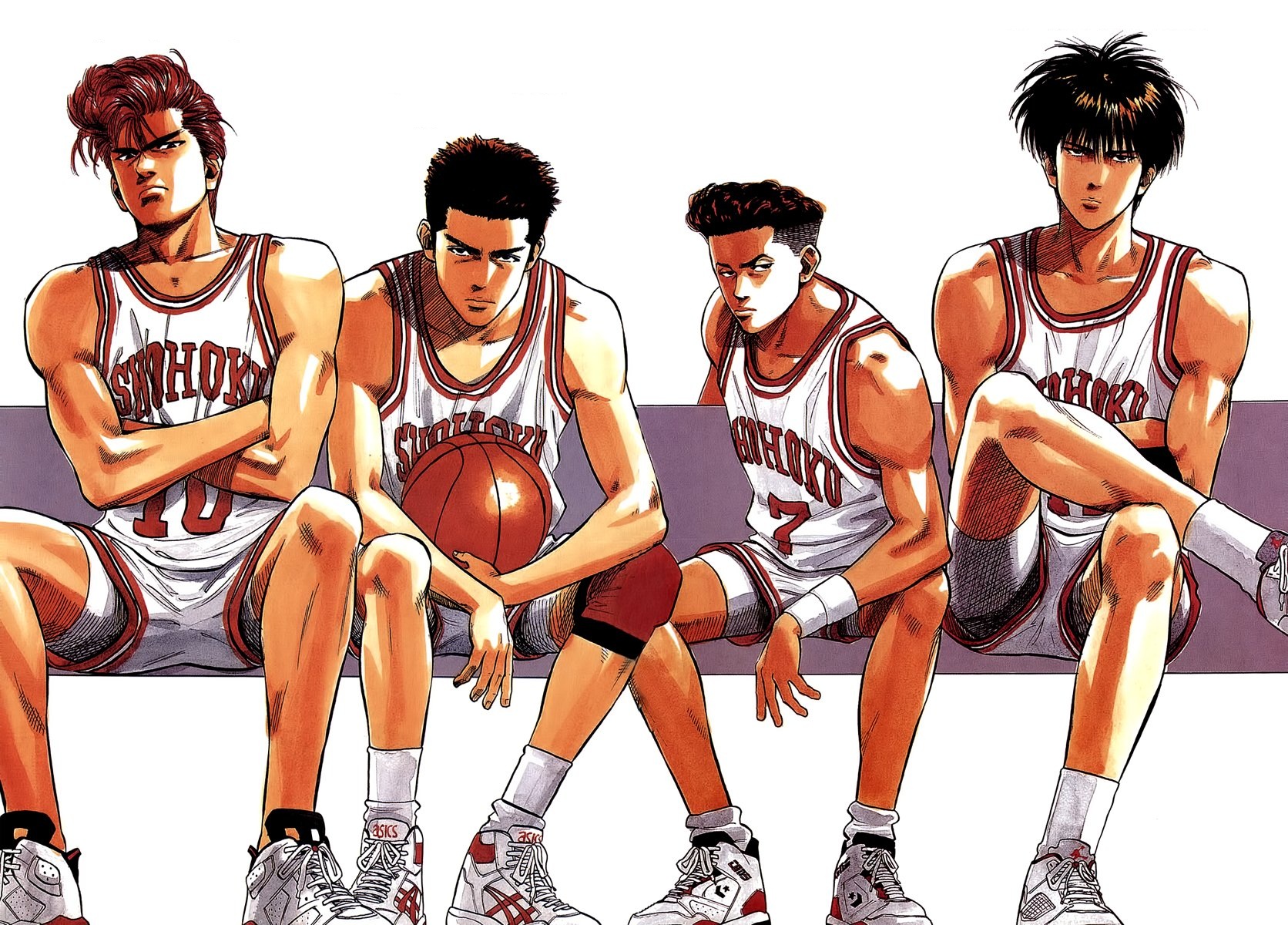 Slam Dunk Hd Wallpapers, Desktop Wallpaper - Team Shohoku Wallpaper Hd - HD Wallpaper 