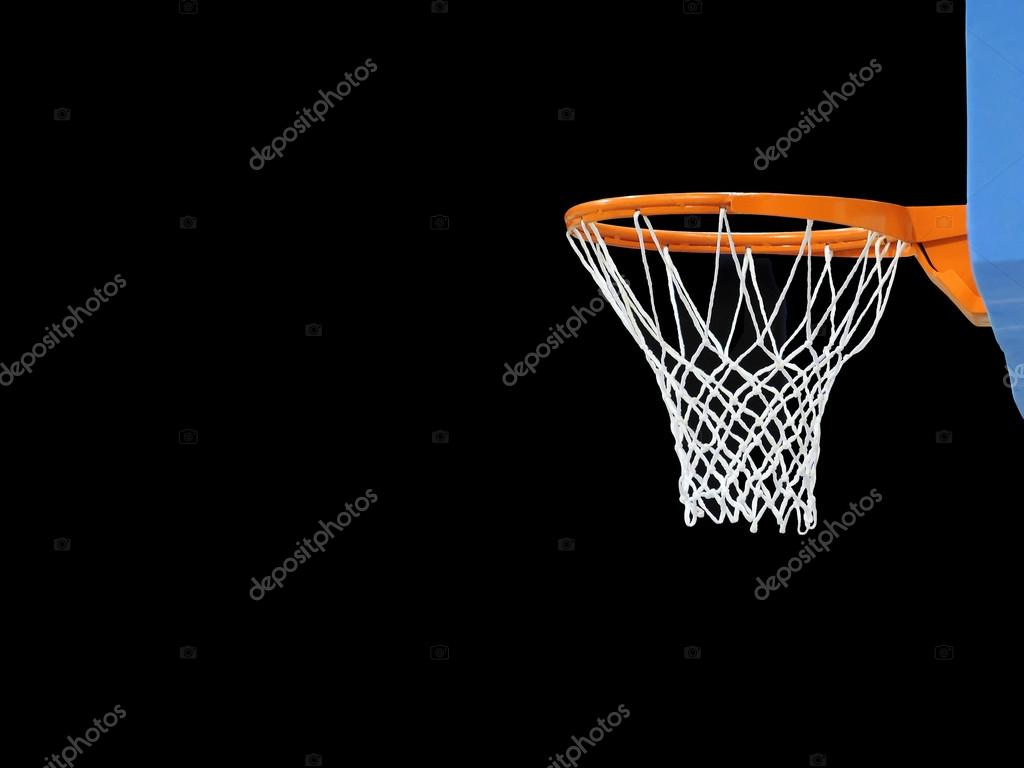 Canasta De Basquetbol Fondo Negro - HD Wallpaper 