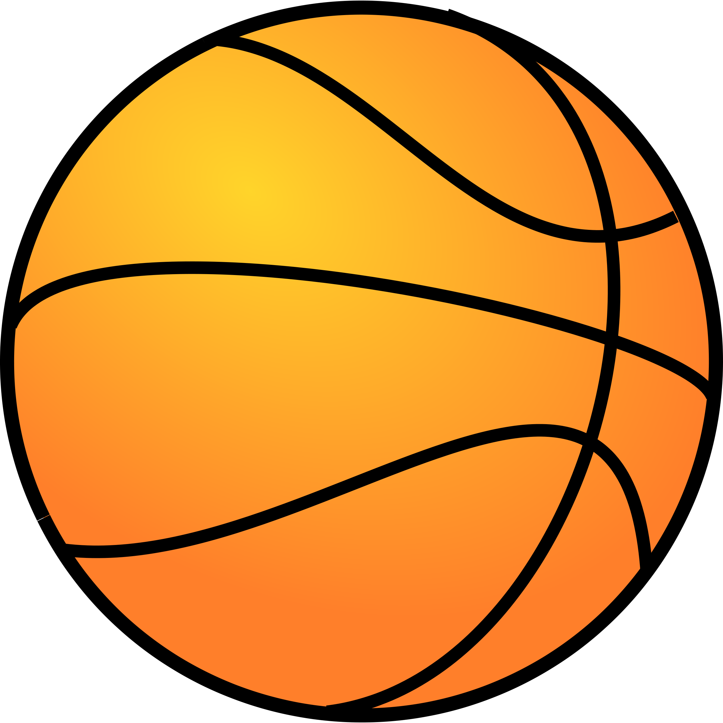 Basketball Clipart Free Images - Basketball Clipart - HD Wallpaper 