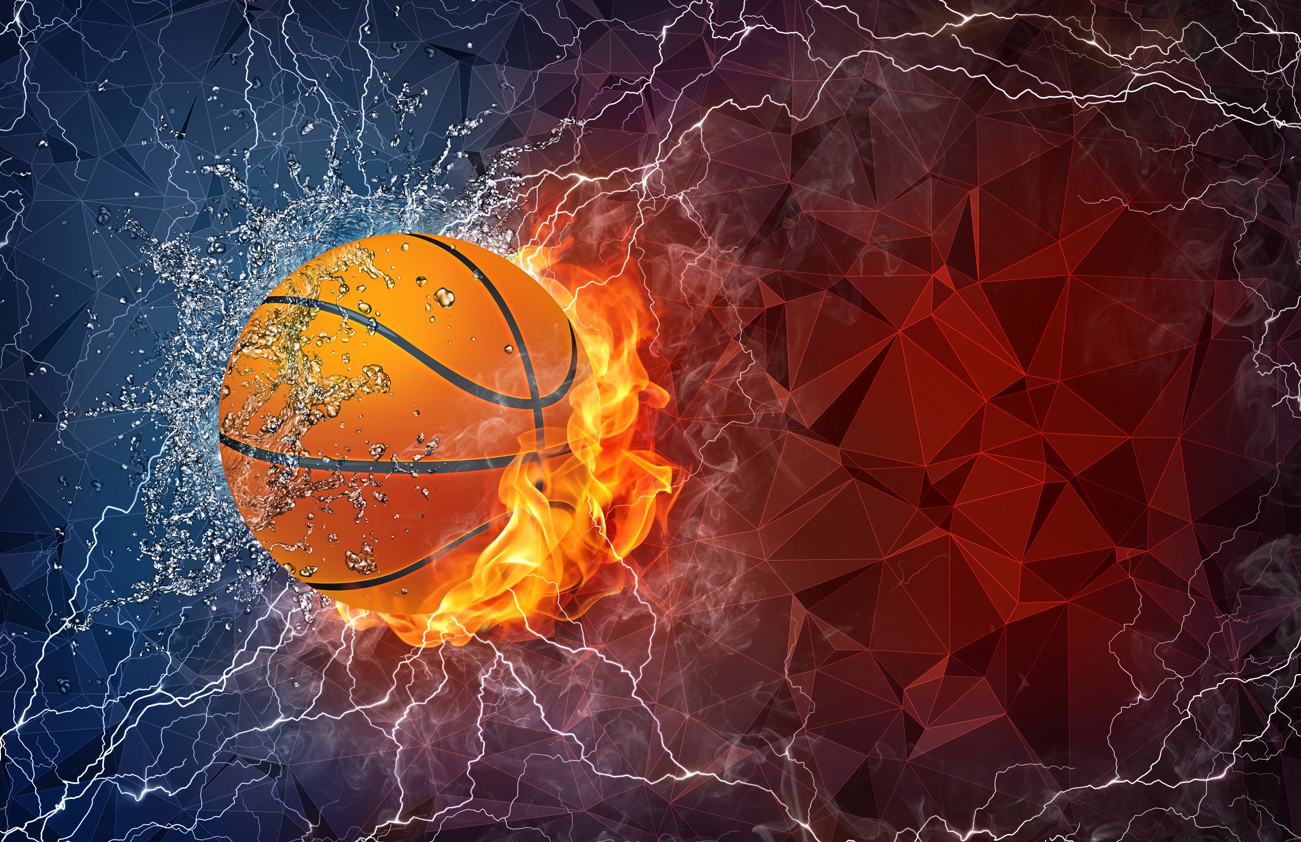 Cool Pictures Of Basketballs - HD Wallpaper 