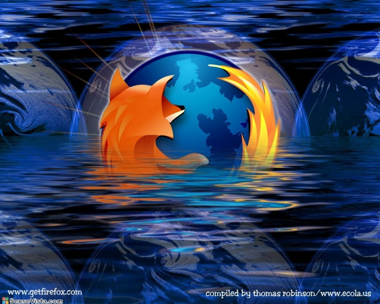 Mozilla Firefox Background - HD Wallpaper 