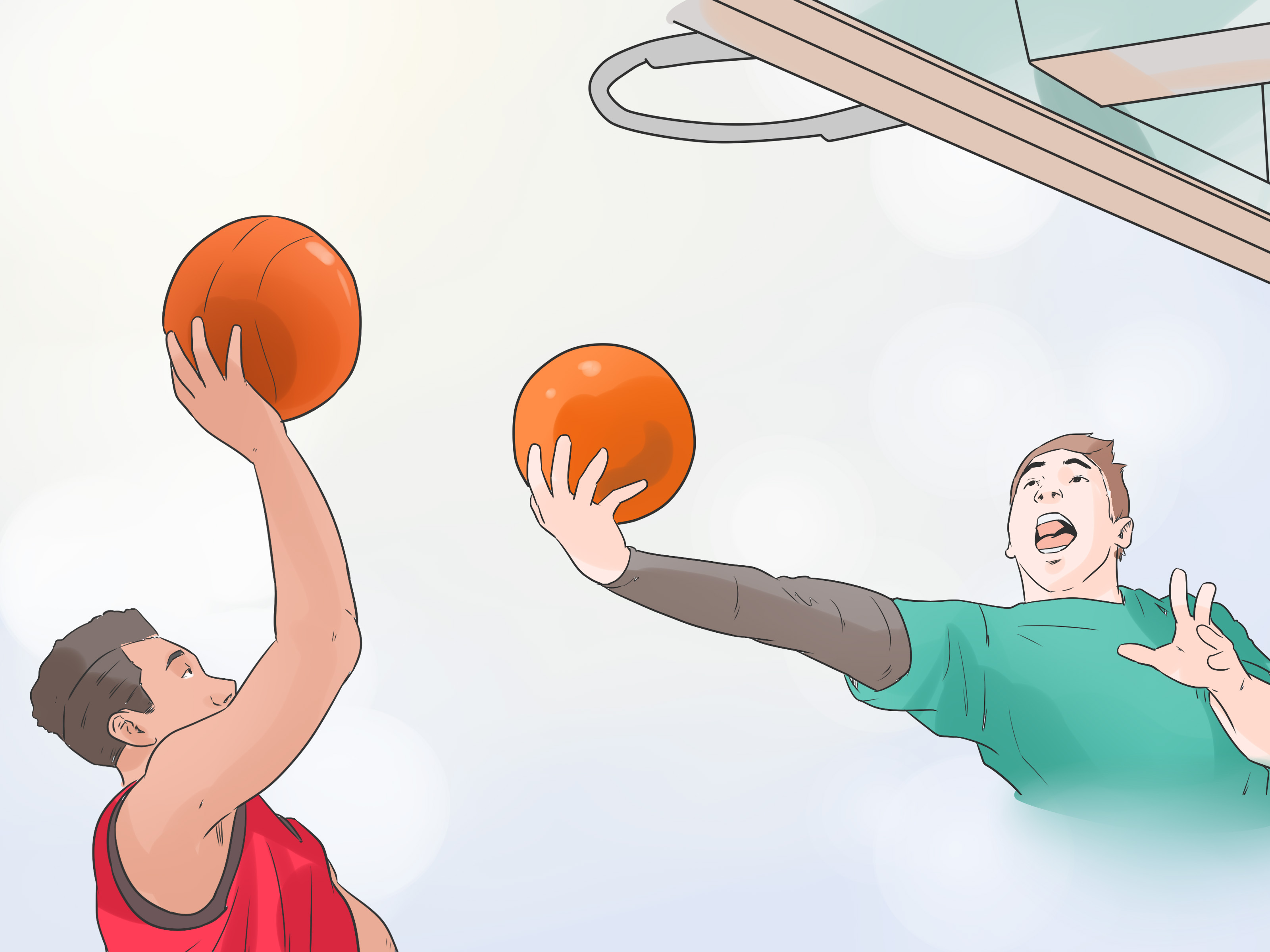 Image Titled Shoot A Reverse Layup In Basketball Step - Pase De Bandeja En El Baloncesto - HD Wallpaper 