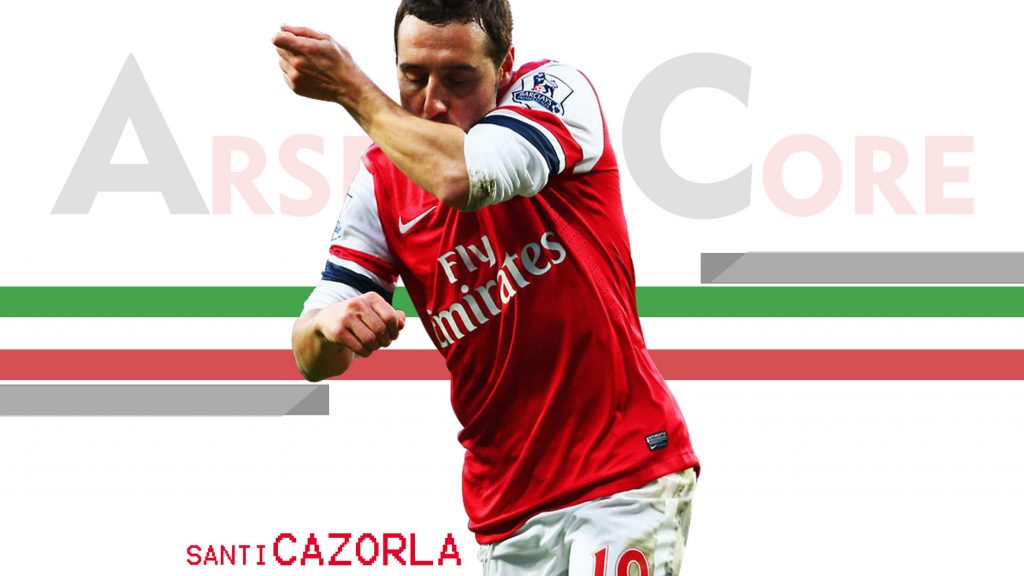 Santi Cazorla Arsenal Wallpaper - Soccer Player - HD Wallpaper 