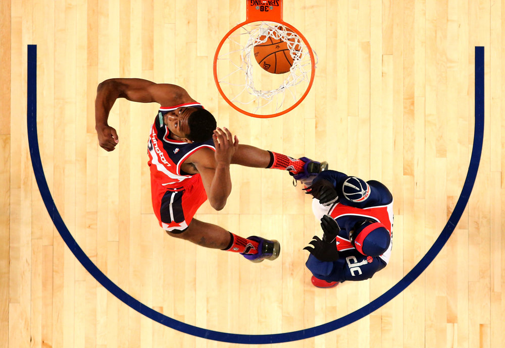 Basketball Top View - HD Wallpaper 