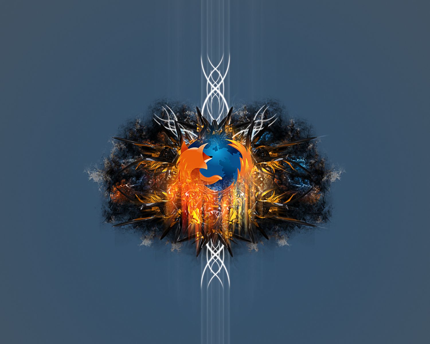 Wall Firefox 02 Wallpaper - Mozilla Firefox - HD Wallpaper 