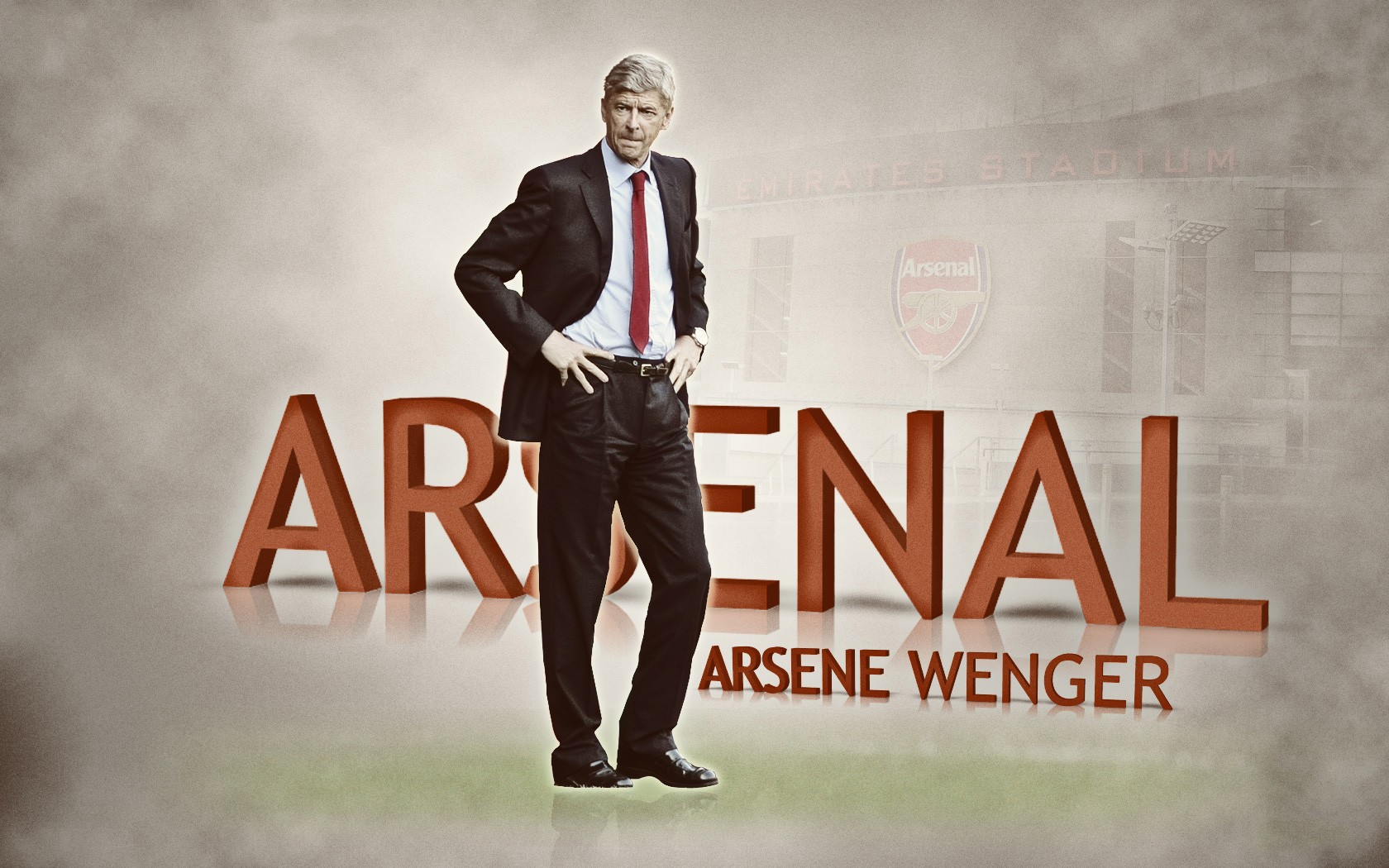 Arsenal And Arsene Wenger - HD Wallpaper 
