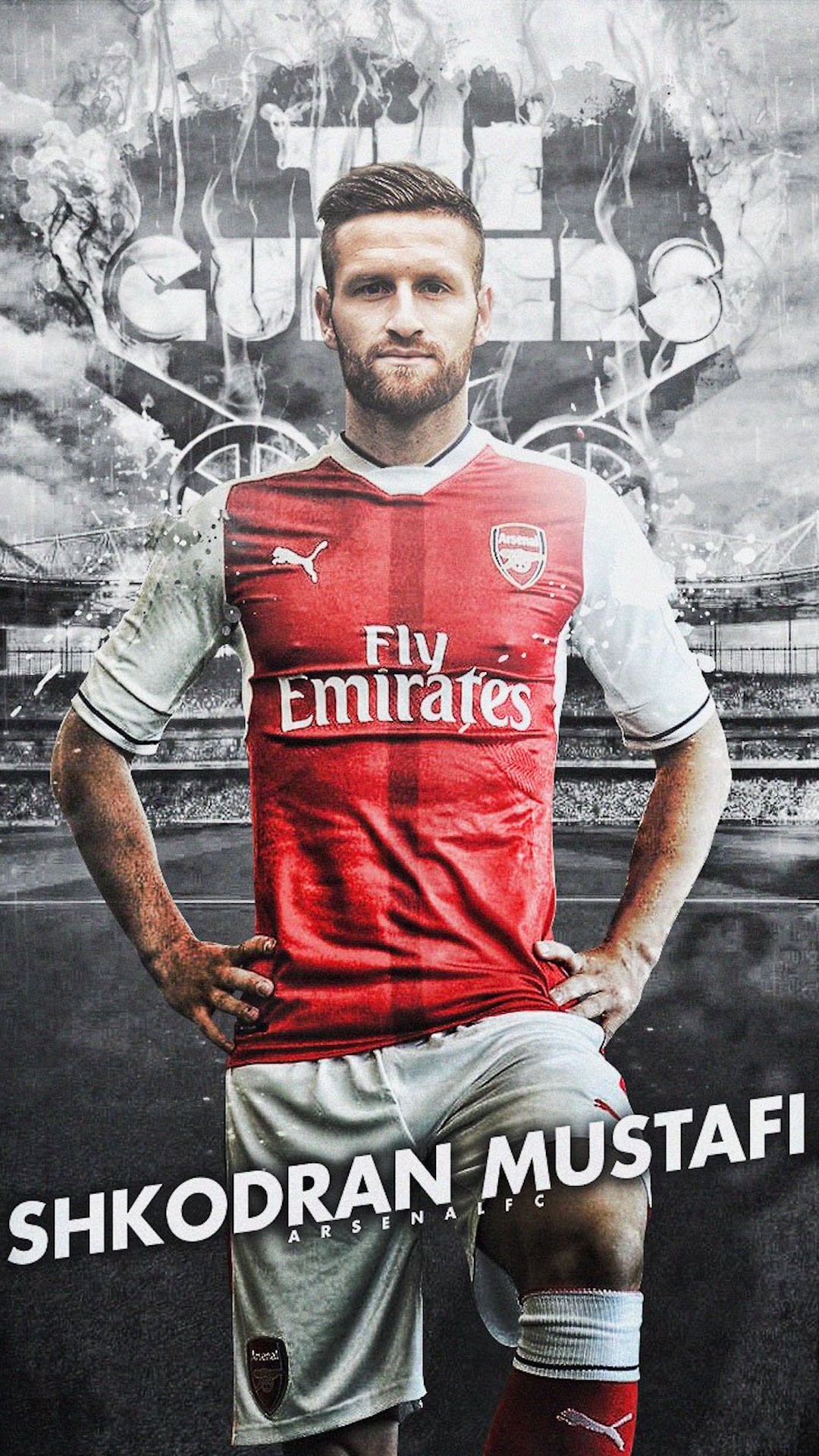 Arsenal Players Wallpaper Hd Iphone - HD Wallpaper 
