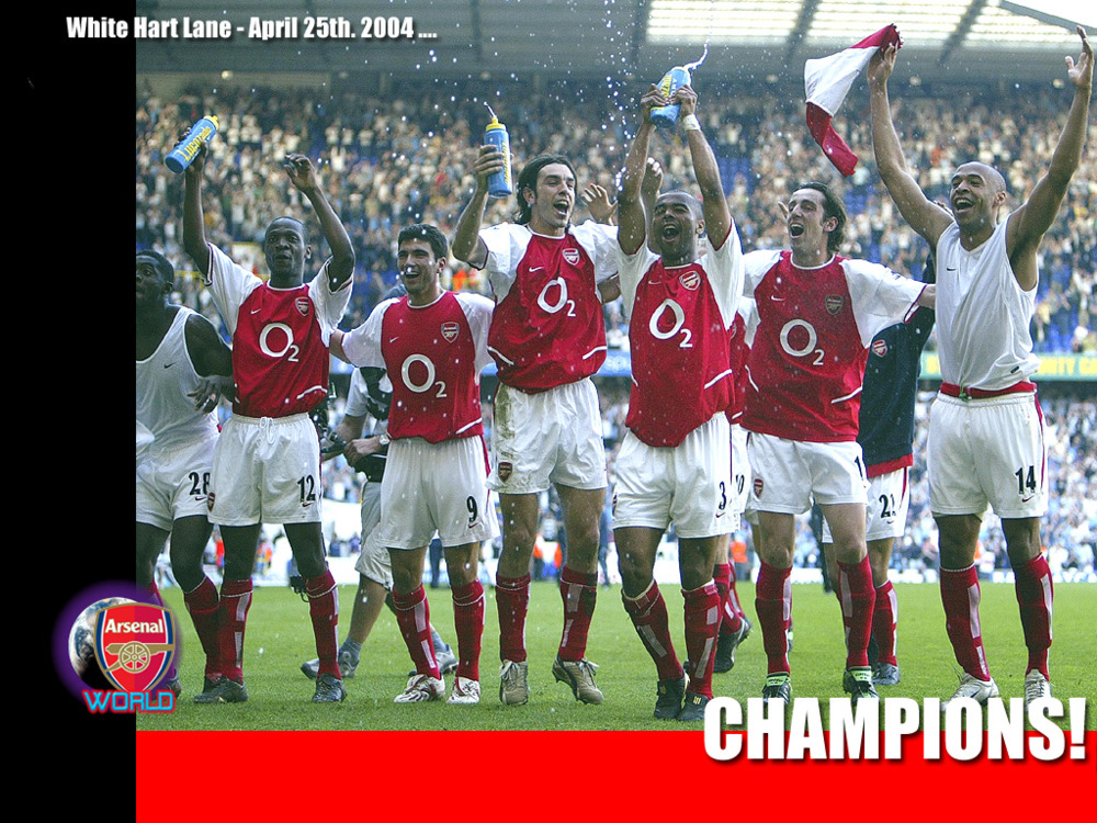 Arseanal Won The League At White Hart Lane Song - HD Wallpaper 
