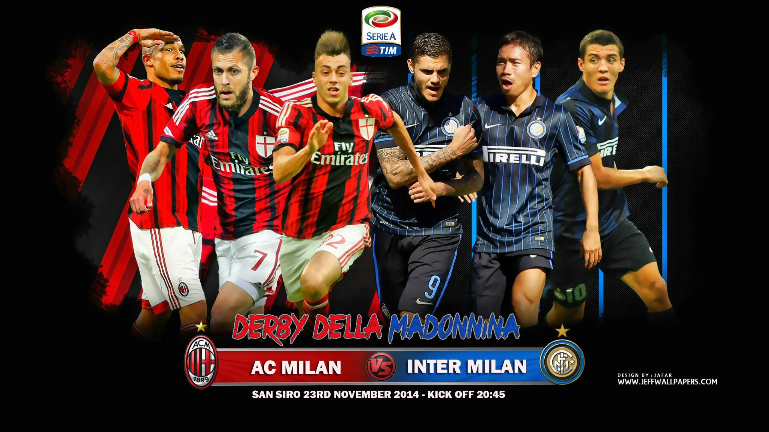 Download Wallpaper Bola - Coppa Italia Ac Milan Vs Inter Milan - HD Wallpaper 