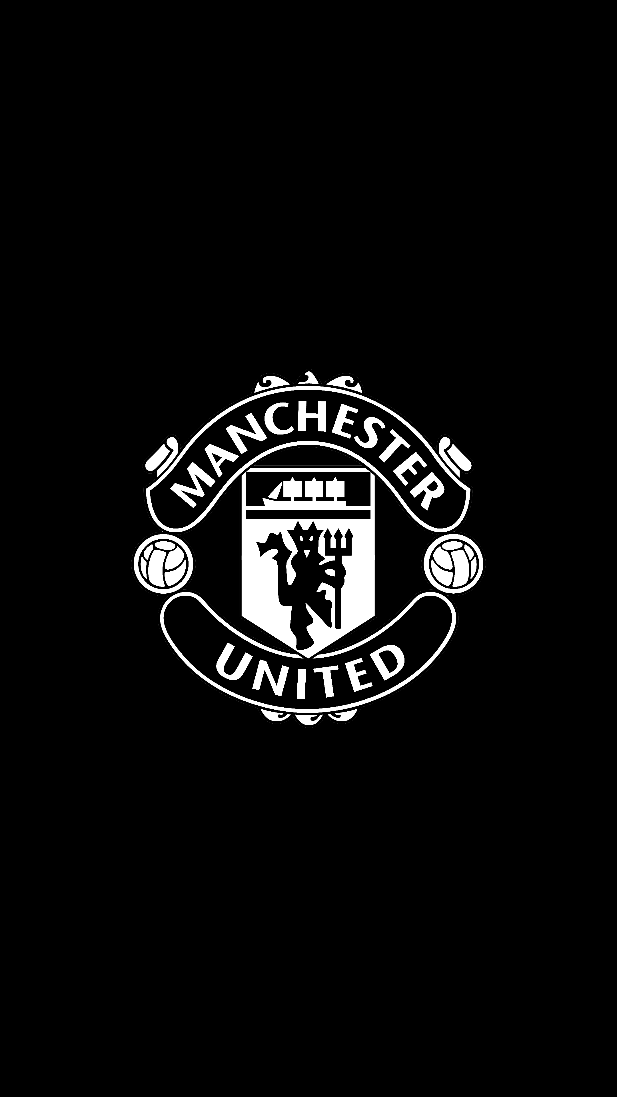 Manchester United Wallpaper Black - HD Wallpaper 